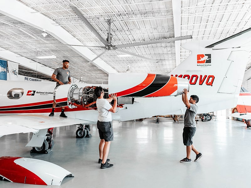 NAA TB Aviation Maintenance Hangar